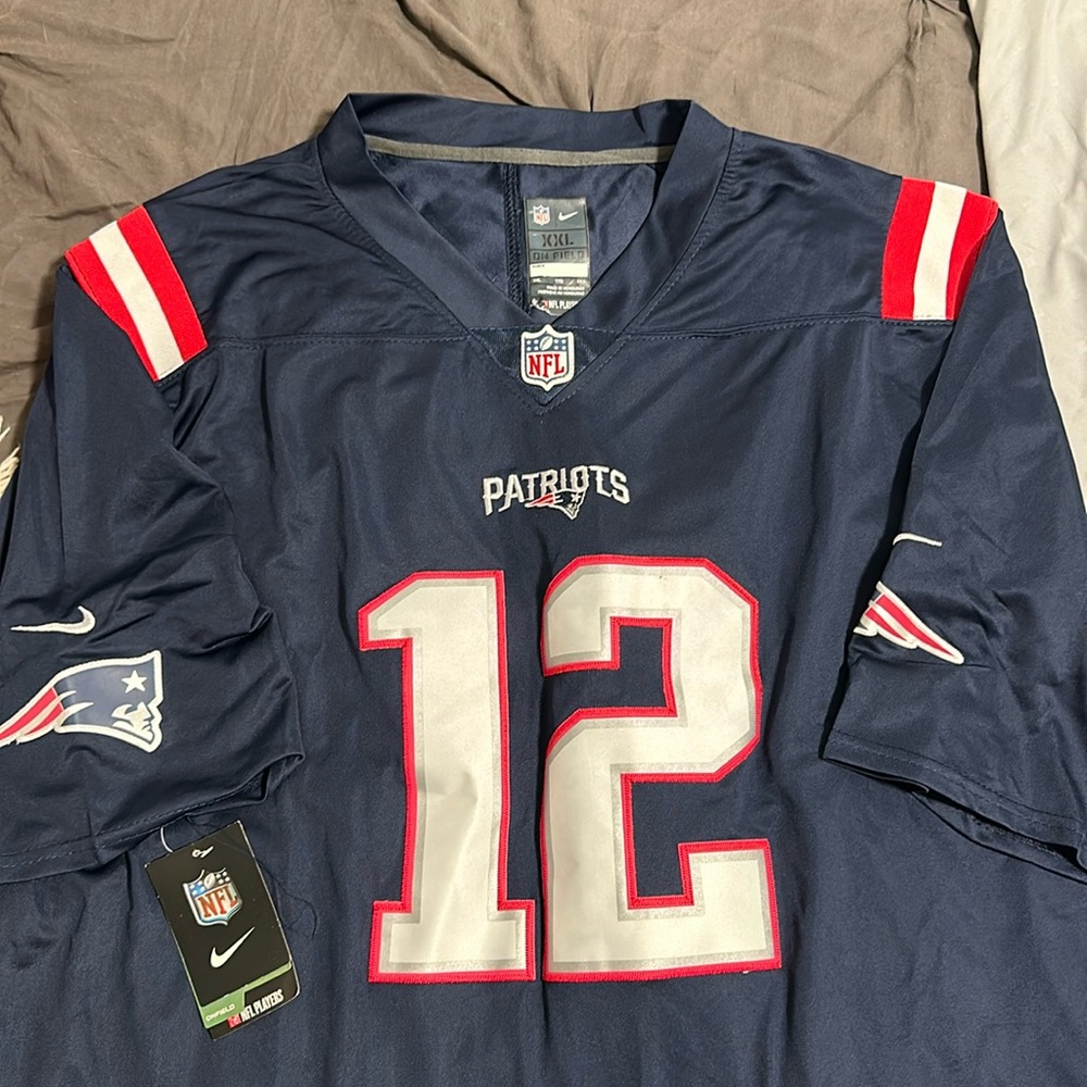 New Tom Brady jersey by On Field- Never Worn XXL NE Patriots
